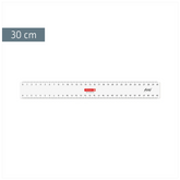 Flexi-Lineal | 30 cm, glasklar