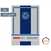 MK-Kartenblock MK-Papier | A6, 200 g/m², weiß