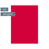 Multifunktionspapier Universalpapier | A4, 120 g/m², mittelrot, 35 Blatt