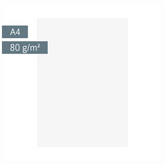 Multifunktionspapier Universalpapier | A4, 80 g/m², weiß, 50 Blatt