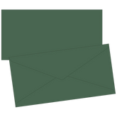 Briefumschläge Universalpapier | DIN lang, 80 g/m², moosgrün, 10 Stück