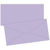 Briefumschläge Universalpapier | DIN lang, 80 g/m², flieder, 10 Stück