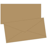 Briefumschläge Universalpapier | DIN lang, 80 g/m², sand, 10 Stück