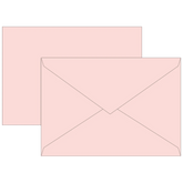 Briefumschläge Universalpapier | C6, 80 g/m², rosé, 10 Stück