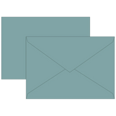 Briefumschläge Universalpapier | C6, 80 g/m², petrol, 10 Stück