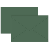 Briefumschläge Universalpapier | C6, 80 g/m², moosgrün, 10 Stück