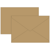 Briefumschläge Universalpapier | C6, 80 g/m², sand, 10 Stück