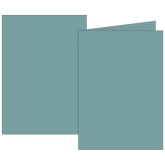 Klappkarten Universalpapier | A6, 105×150 mm, 160 g/m², petrol, 10 Stück