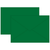 Briefumschläge Universalpapier | C5, 80 g/m², dunkelgrün, 10 Stück