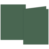 Klappkarten Universalpapier | B6, 200 g/m², moosgrün, 10 Stück