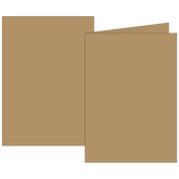 Klappkarten Universalpapier | B6, 200 g/m², sand, 10 Stück