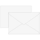Briefumschläge Universalpapier | B6, 80 g/m², weiß, 10 Stück