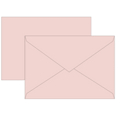 Briefumschläge Universalpapier | B6, 80 g/m², rosé