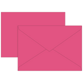 Briefumschläge Universalpapier | B6, 80 g/m², fuchsia, 10 Stück