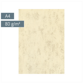 Multifunktionspapier Universalpapier Marmor | A4, 80 g/m², chamois, 50 Blatt