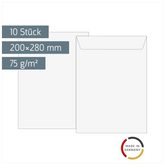 Luftpolstertaschen | 200×280 mm, 14, 75 g/m², weiß, 10 Stück