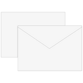 Briefumschläge | 162×114 mm, C6, 75 g/m², weiß, 100 Stück