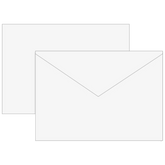 Briefumschläge | 162×114 mm, C6, 75 g/m², weiß, 25 Stück