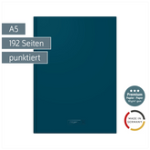 Notizbuch Premium Colour Line | A5, punktiert, denim