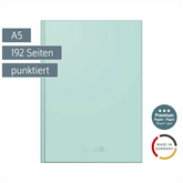Notizbuch Premium Colour Line | A5, punktiert, mint