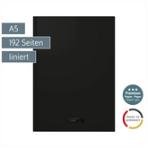 Notizbuch Premium Colour Line | A5, liniert, onyx