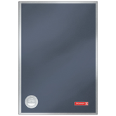 Notizbuch Premium Metallic | A4, kariert, anthrazit