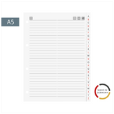 Ersatzeinlage | A5, weiß