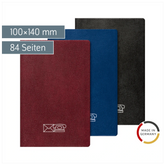 Adressbuch | 100×140 mm, 84 Seiten, sortiert