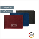 Adressbuch | 80×67 mm, 96 Seiten, sortiert