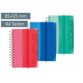 Adressbuch | 85×125 mm, 144 Seiten, sortiert