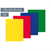 Ringbuch FACT!pp | A4, 2 Ringe, Füllhöhe: 25 mm, sortiert