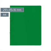 Ringbuch FACT!pp | A4, 2 Ringe, Füllhöhe: 16 mm, grün