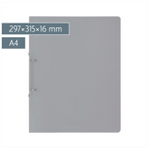 Ringbuch FACT!pp | A4, 2 Ringe, Füllhöhe: 16 mm, silver