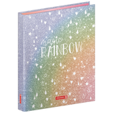 Ringbuch Magic Rainbow | A4, 2 Ringe, Füllhöhe: 20 mm, regenbogen