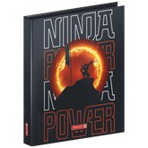 Ringbuch Ninja Power | A4, 2 Ringe, Füllhöhe: 20 mm