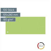 Trennstreifen | 105×240 mm, grün, 100 Stück