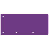 Trennstreifen Colour Code | 105×240 mm, purple, 40 Stück
