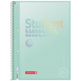 Collegeblock Premium Student | A4, Lineatur 27, 80 Blatt, pastellmint