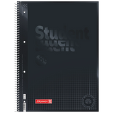 Collegeblock Premium Student Colour Code | A4, Lineatur 28, 80 Blatt, onyx