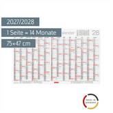 Schuljahreskalender 2027/2028 abwischbar | 75×47 cm