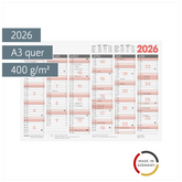Tafelkalender 2026 | A3 quer