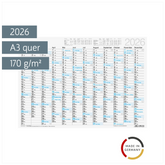 Tafelkalender 2026 | A3 quer