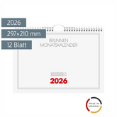 Monatskalender 2026 | 297×210 mm
