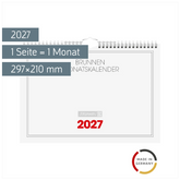 Monatskalender 2027 | 297×210 mm