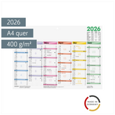 Tafelkalender DATAline 2026 | A4 quer