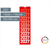 Streifenkalender 2027 | 130×450 mm