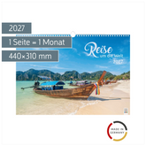 Bildkalender 2027 „Reise um die Welt“ | 440×310 mm