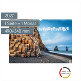 Bildkalender 2027 „Wunderwerke der Natur“ | 490×340 mm