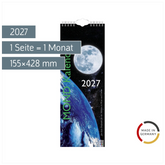 Mond-Kalender 2027 | 155×428 mm