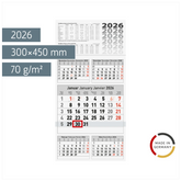5-Monatskalender 2026 | 300×585 mm
